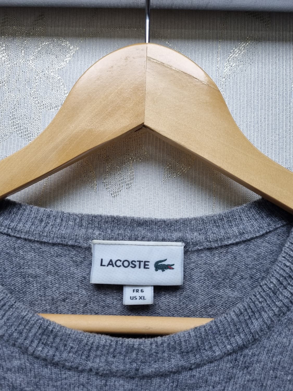 [110] 라코스테 울니트 그레이 상품이미지4