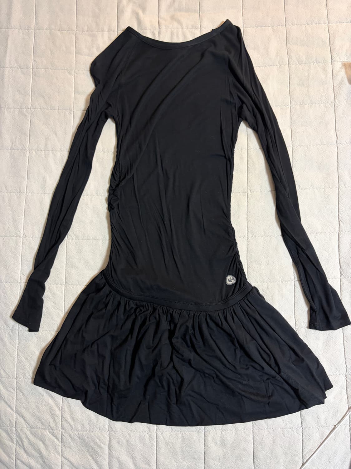 코이세이오 드레이핑 원피스 블랙 상품이미지5