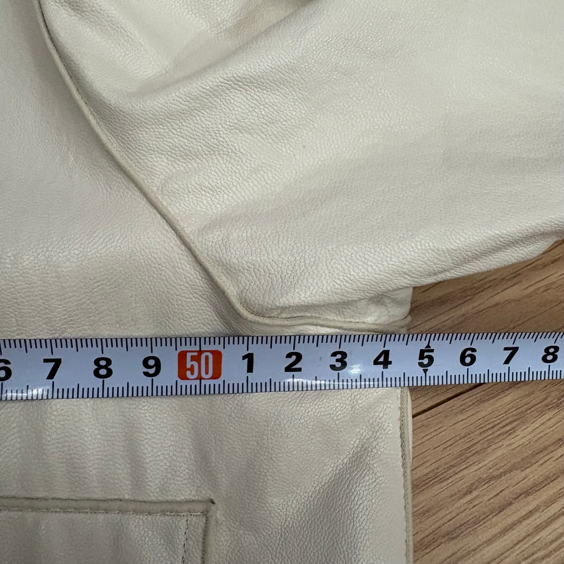 한섬 타임 카드 슬롯 벨티드 레더 자켓 상품이미지10