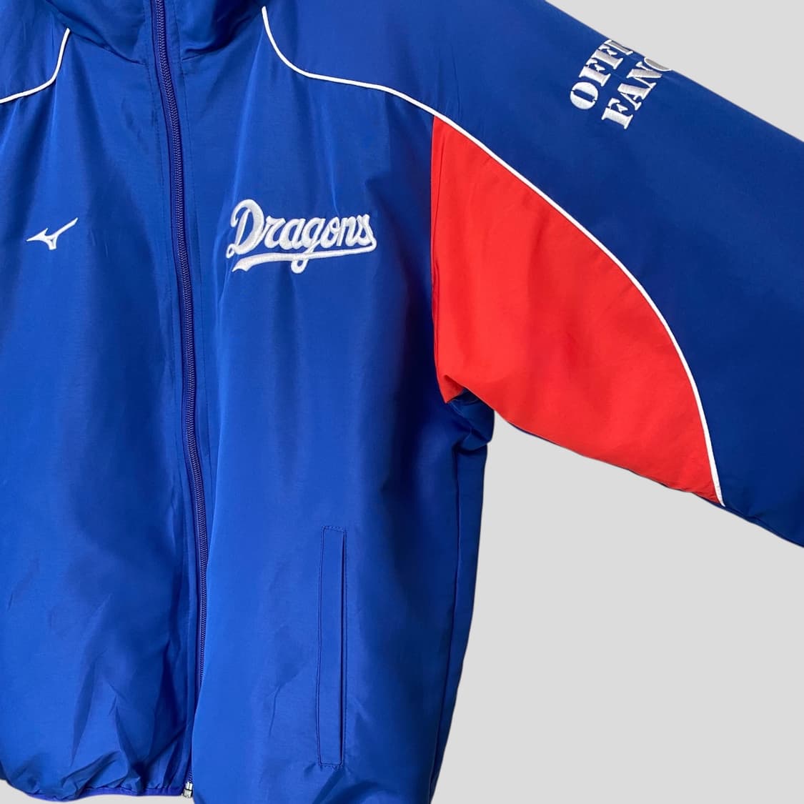(M)미즈노 주니치 드래곤즈 후드 자켓 상품이미지5