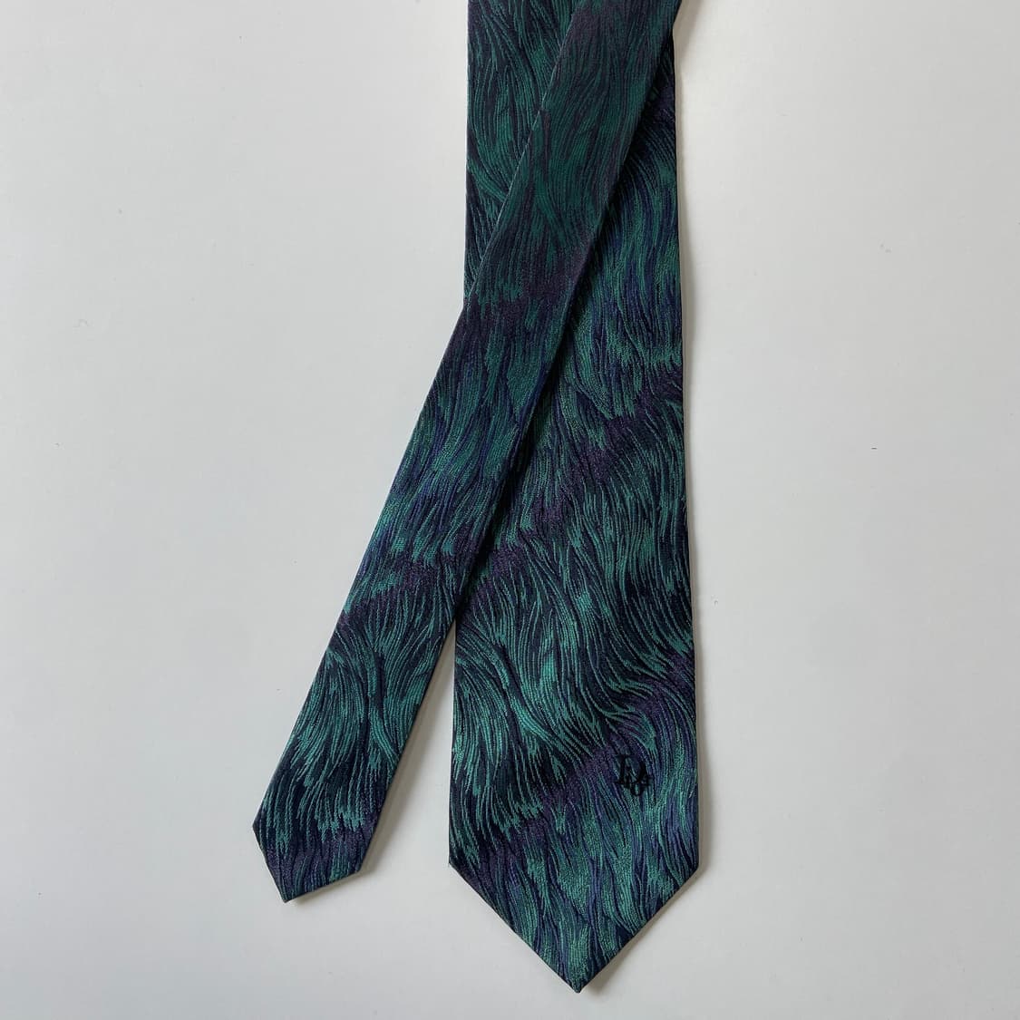 크리스찬 디올(Dior) 심플로고 명품 정품 넥타이 8.3cm 상품이미지1