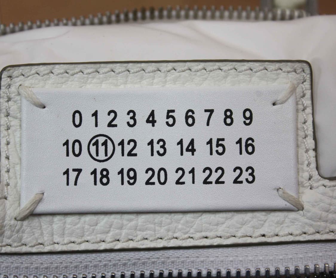 B-10530/메종마르지엘라 정품 여성용 화이트 미니백 상품이미지6