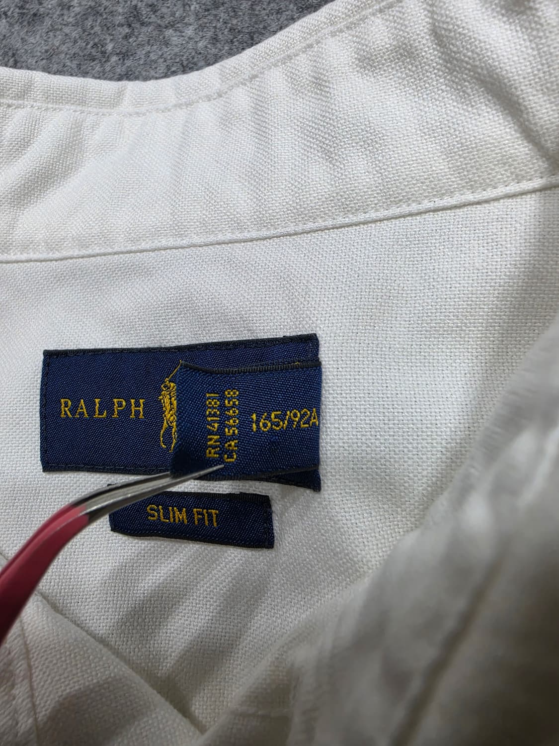 폴로 랄프로렌 슬림핏 멀티포니 옥스포드 셔츠 M 상품이미지6