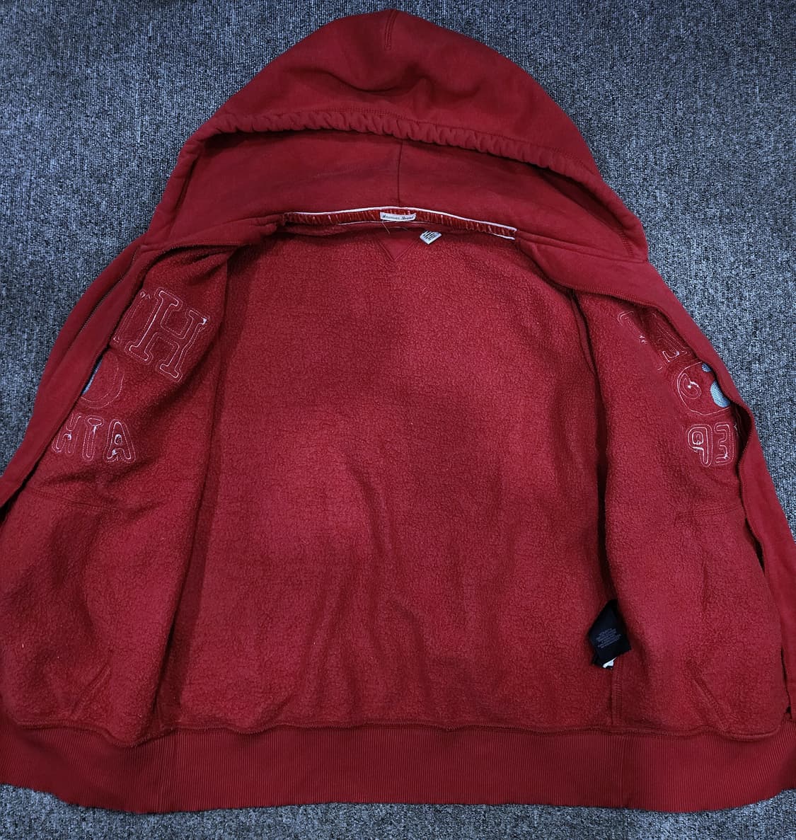 타미힐피거 빈티지 스펠로고 후드집업 XL 상품이미지3