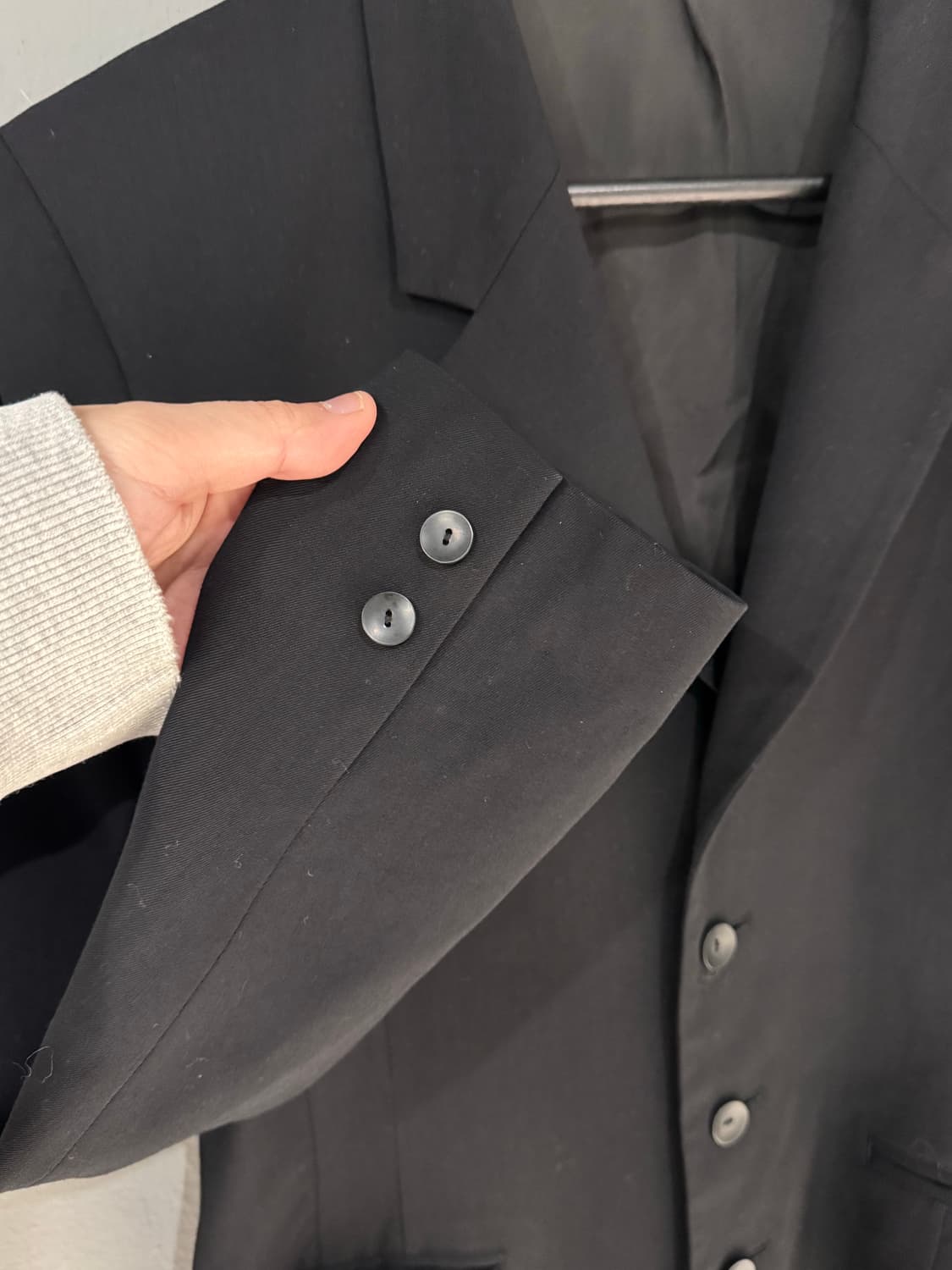 요지 야마모토 아방가르드 언발란스 자켓 상품이미지7