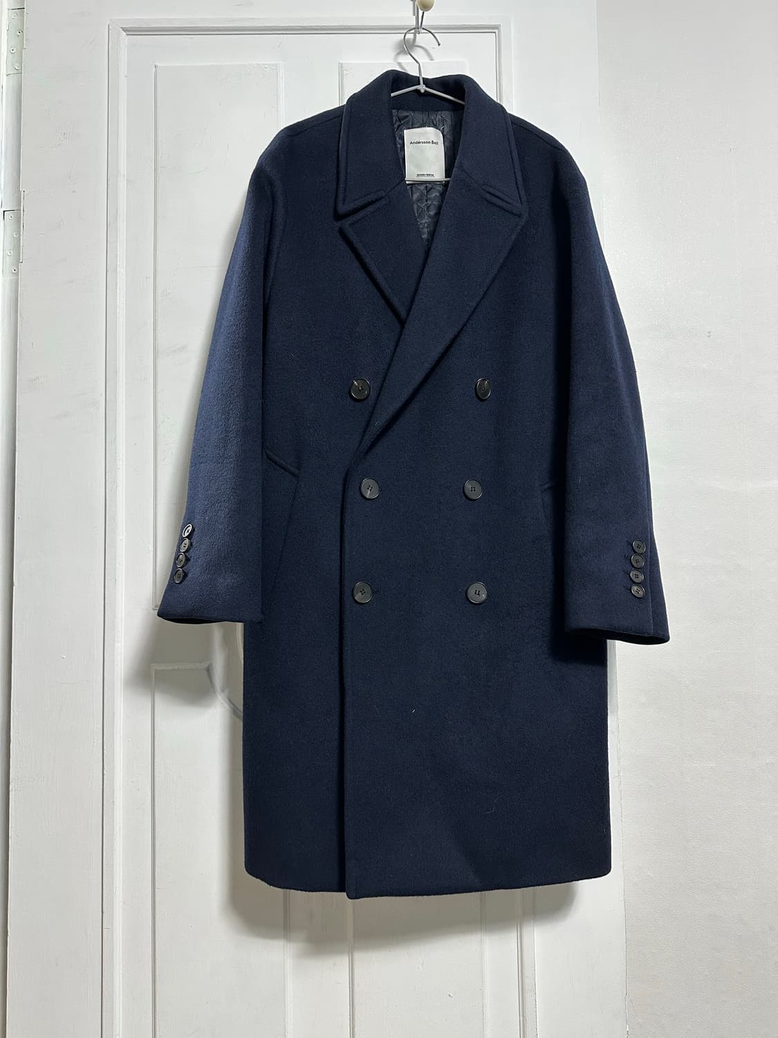 앤더슨벨 캐시미어블랜드 더블코트 상품이미지1