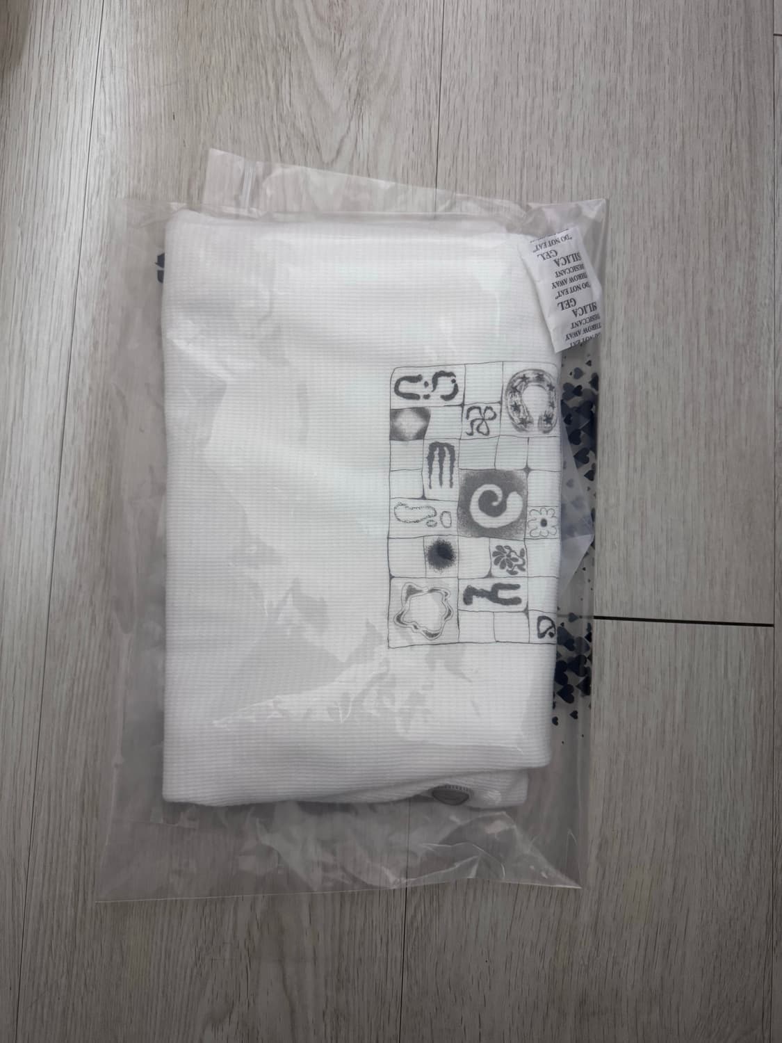 COYSEIO Coy Waffle T-Shirt Ivory  상품이미지3