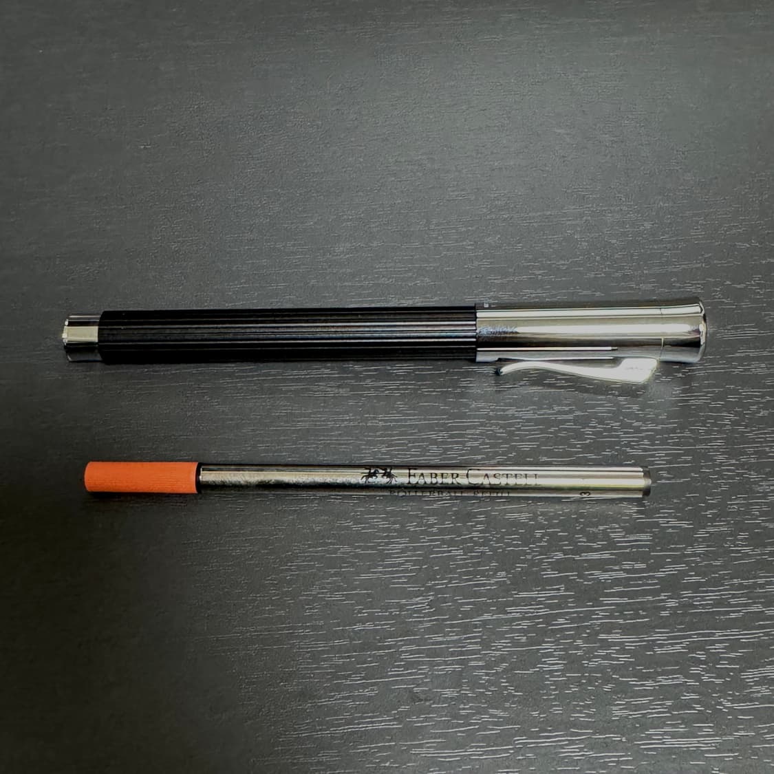 그라폰 파버카스텔 수성펜 블랙 + 리필심 상품이미지1