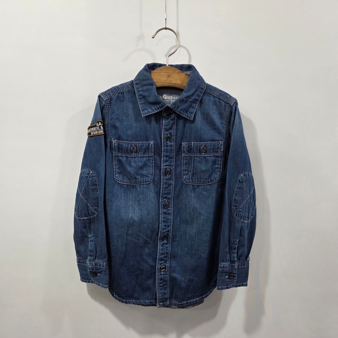 갭 베이비 데님셔츠 5Y  상품이미지1