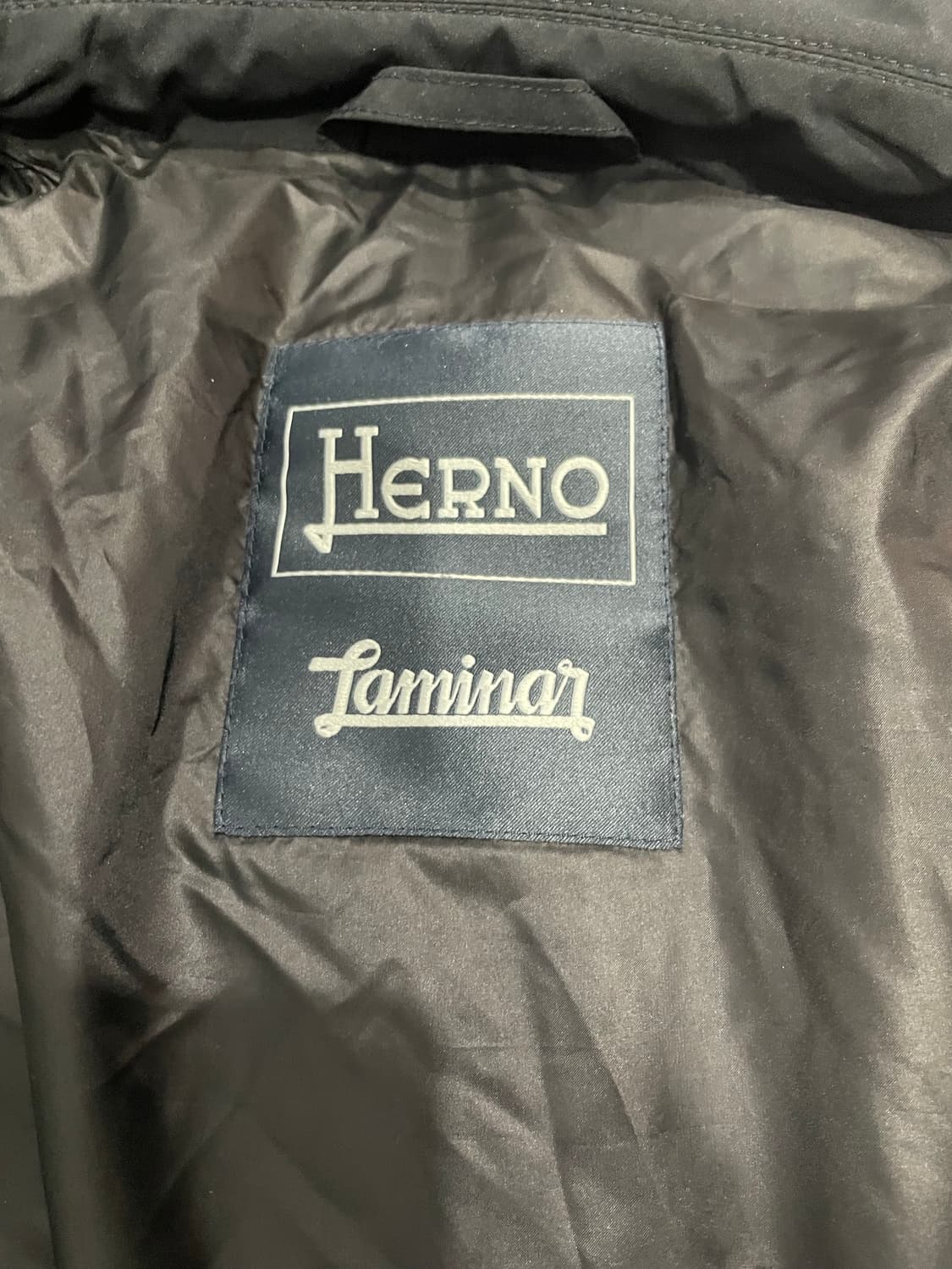 에르노 라미나르 남성 패딩 자켓 블랙 48 정품 상품이미지6