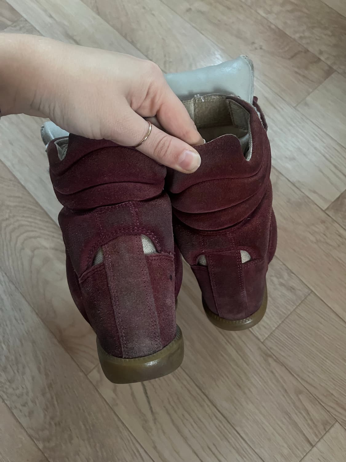 이자벨 말랑 웨지힐 스니커즈 240 상품이미지6