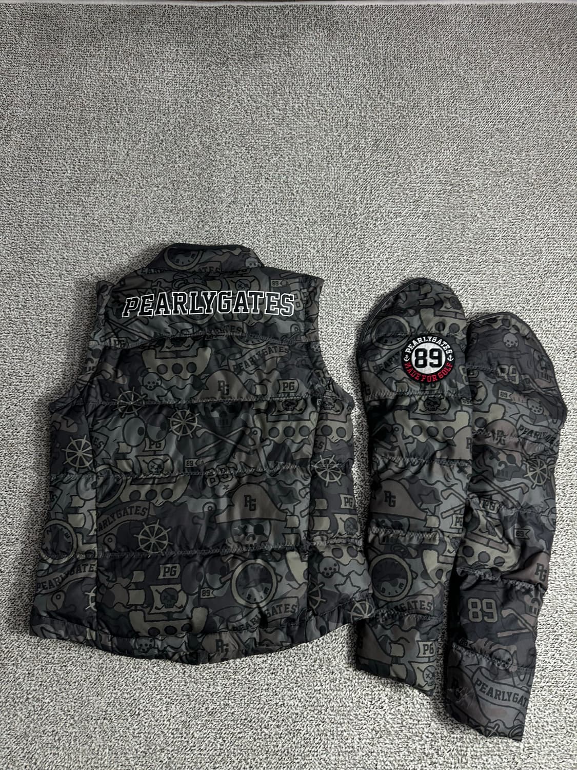 파리게이츠 오리털 패딩 (팔 탈부착) 상품이미지3