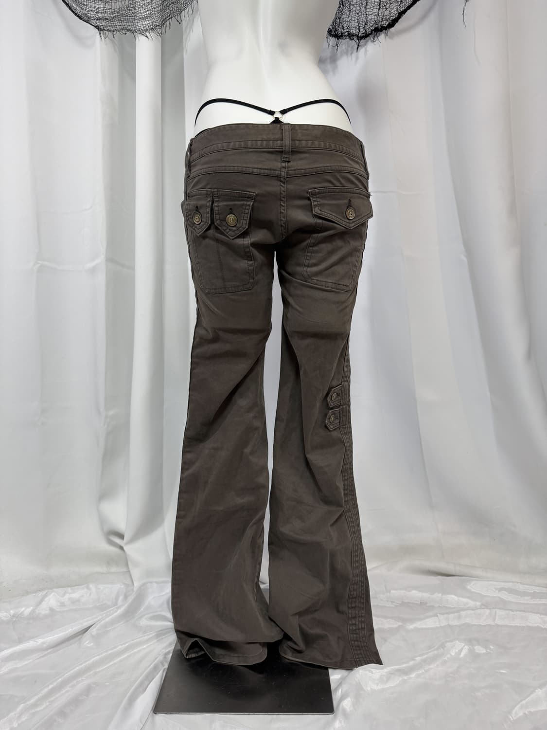 brown detail pants 상품이미지4