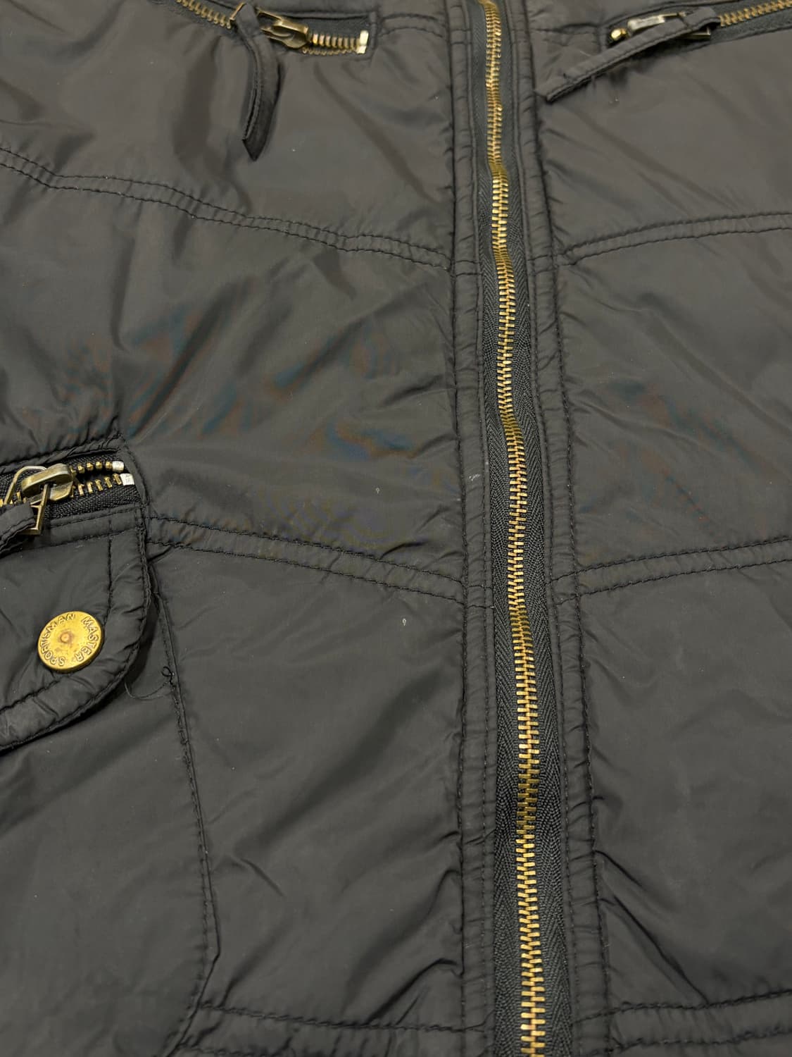 빈티지 퍼 패딩조끼 상품이미지10