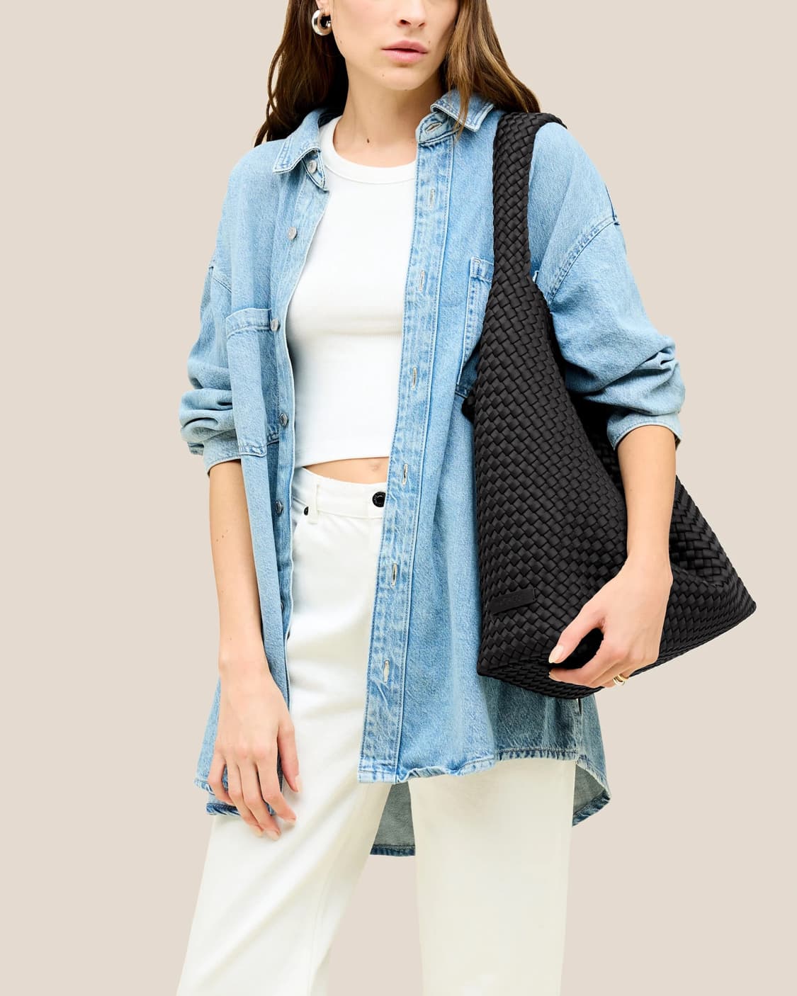 Naghedi Nomad Hobo Large Onyx 상품이미지2