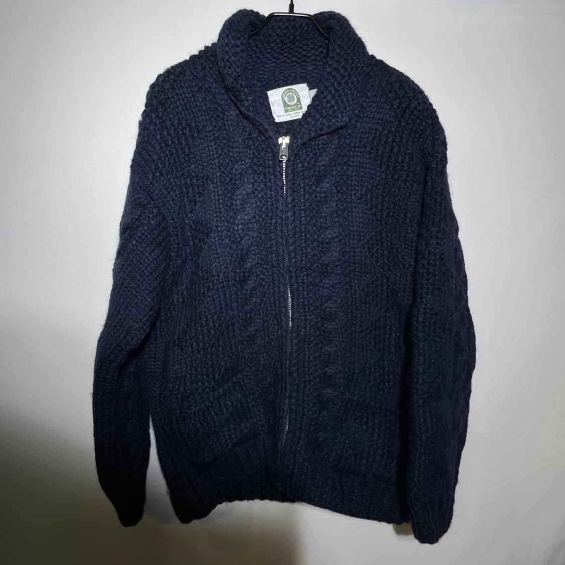 M-L)CANADIAN SWEATER 캐나디언스웨터 코위찬 니트집업 상품이미지2