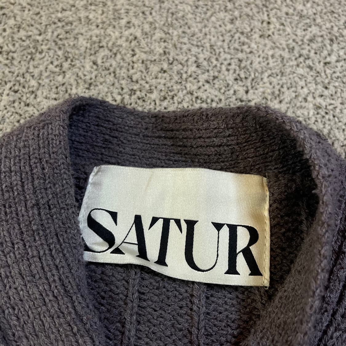 세터 파로 부클 가디건 상품이미지3