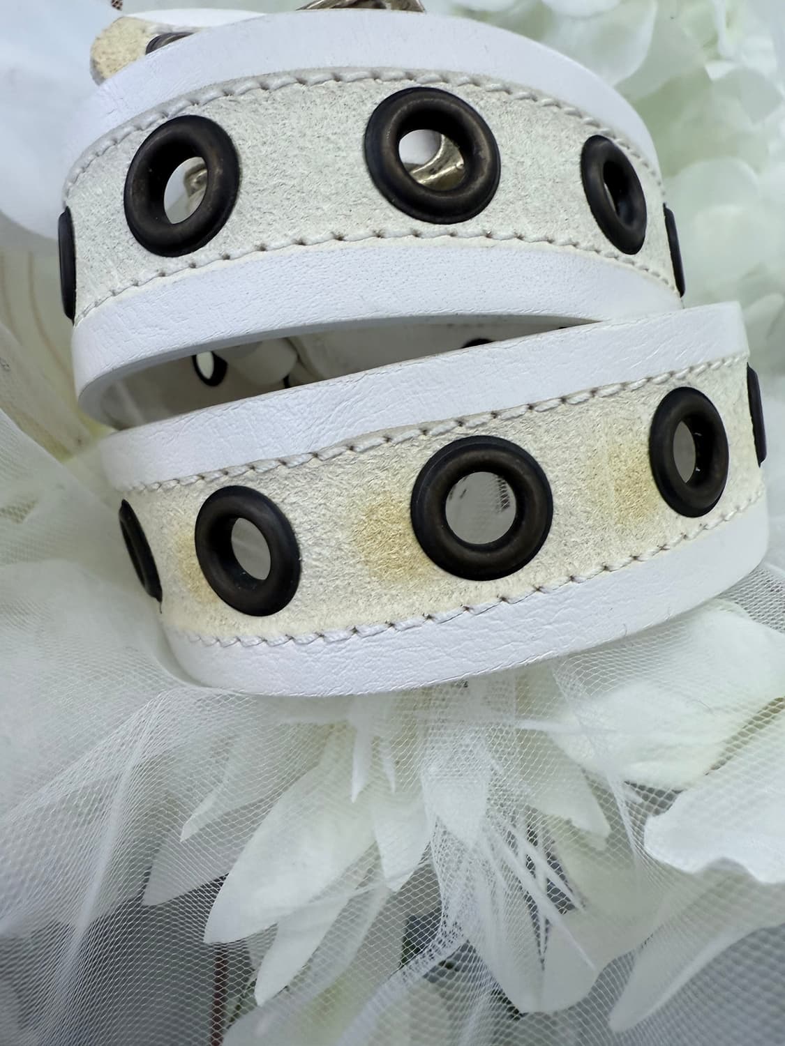 two tone eyelet belt 상품이미지4