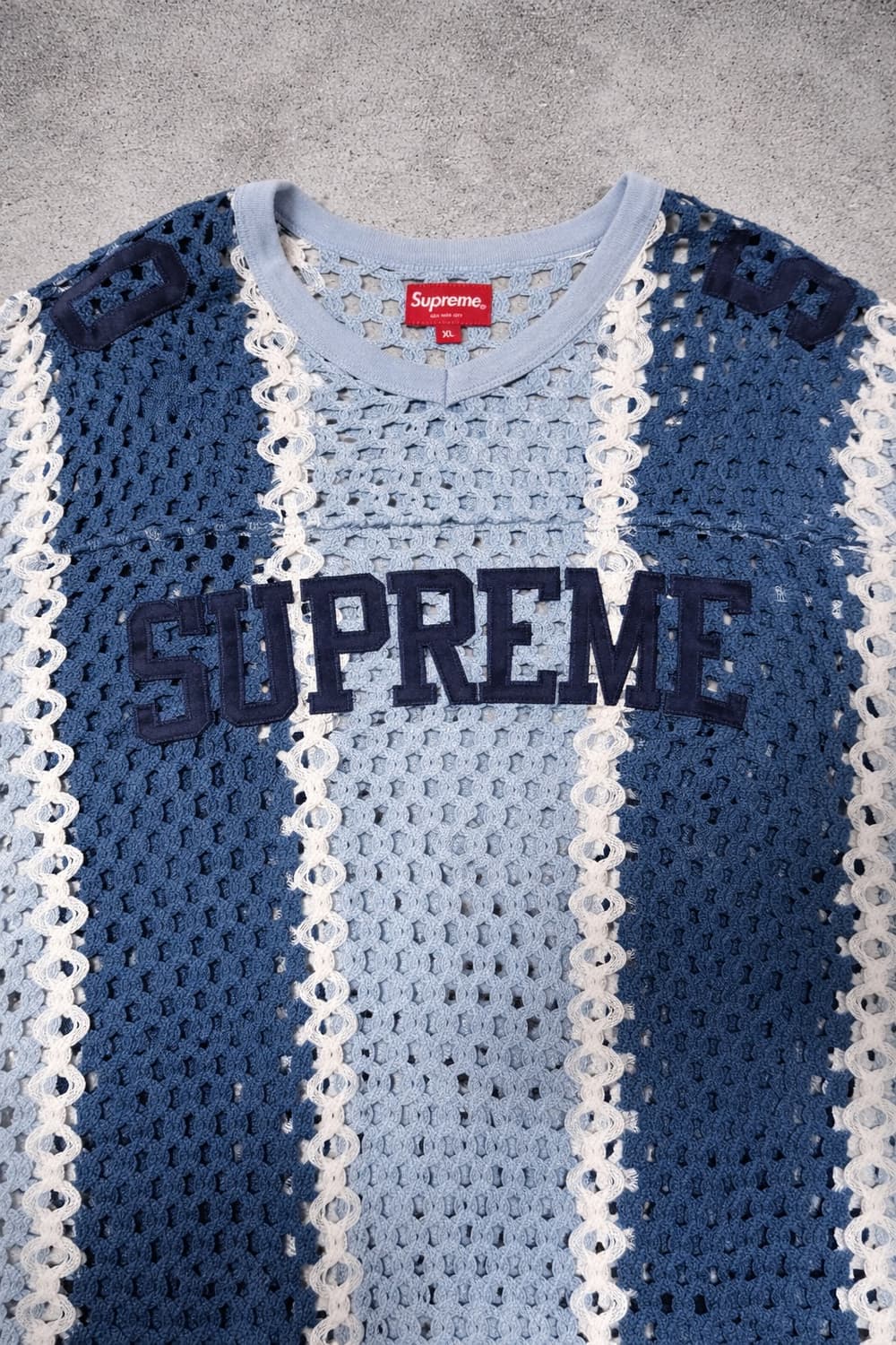 Supreme 슈프림 크로쉐 풋볼 저지 XL 상품이미지4