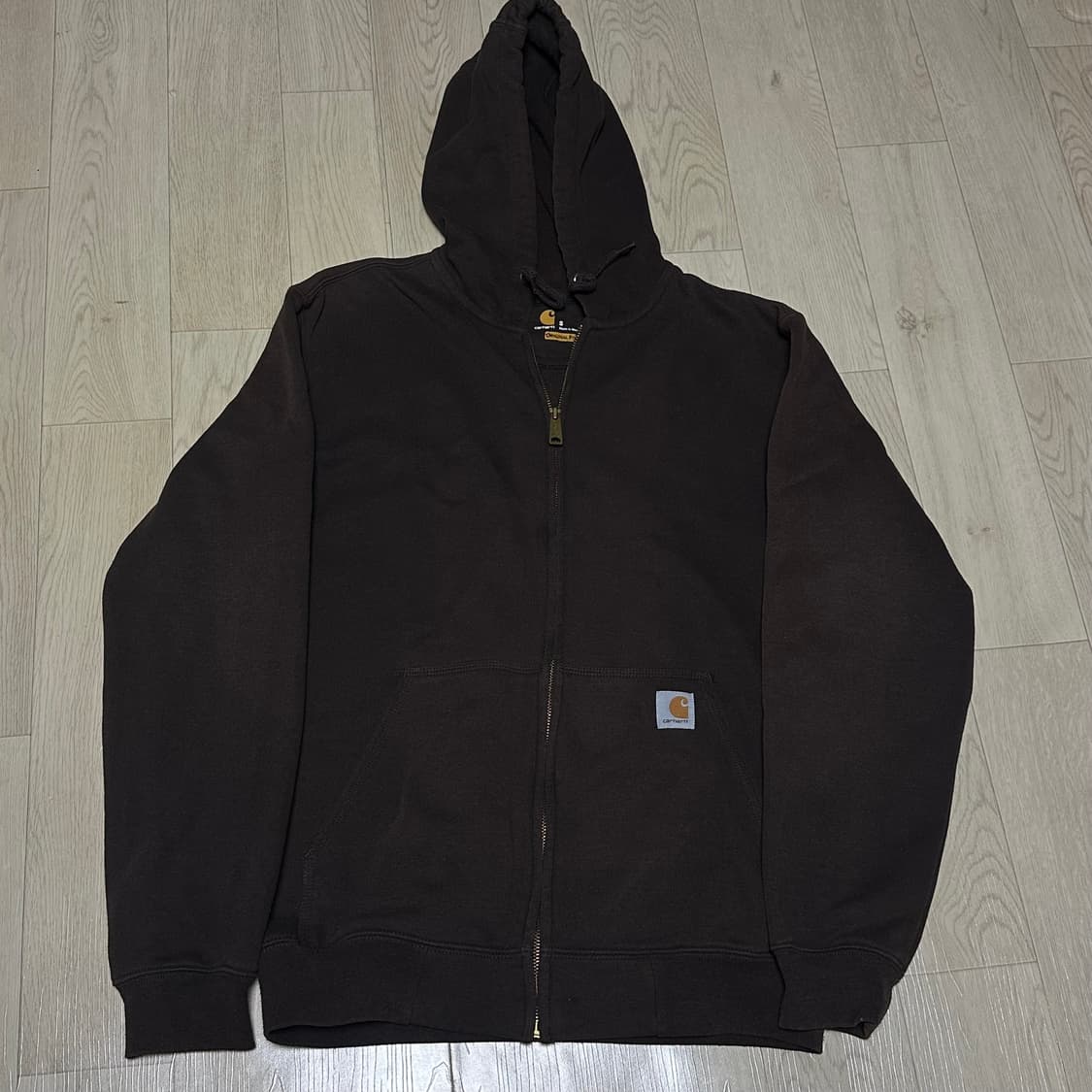 칼하트 브라운 후드집업 상품이미지1