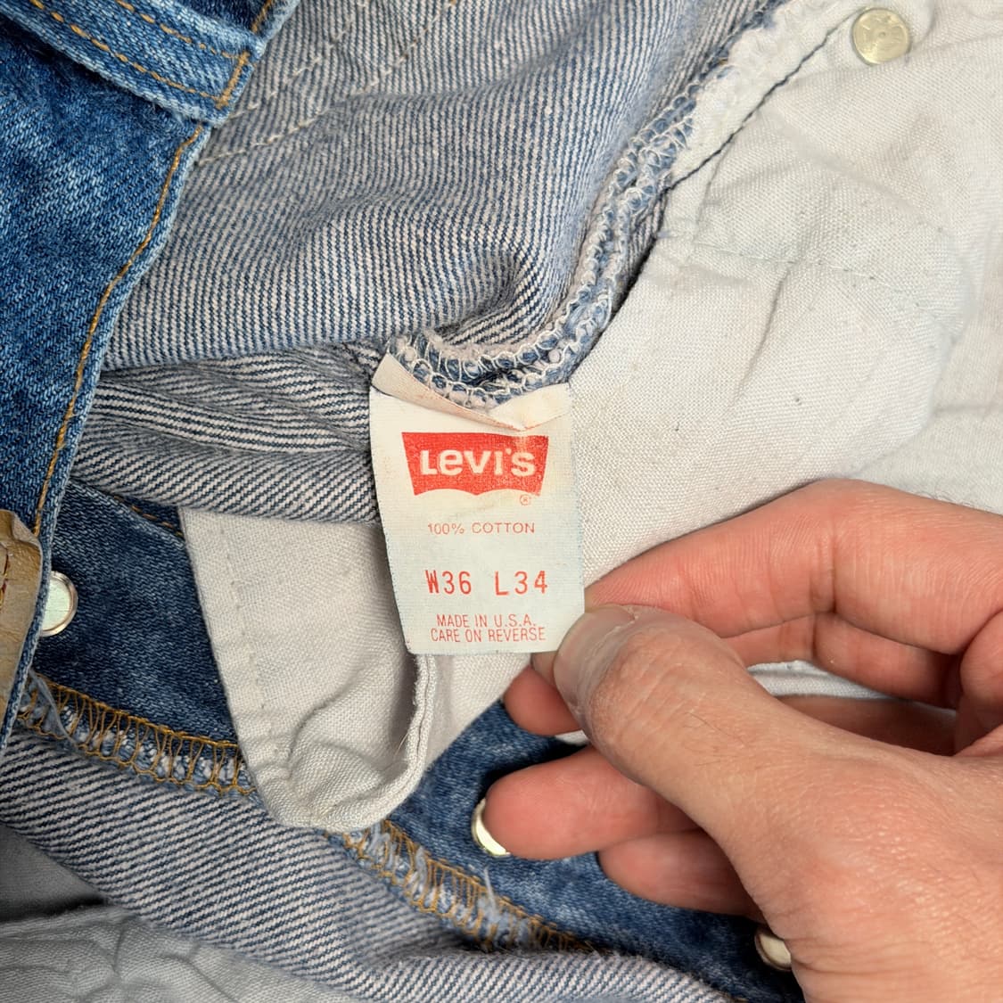 [33] 90s 리바이스 501 00501-0115 상품이미지5