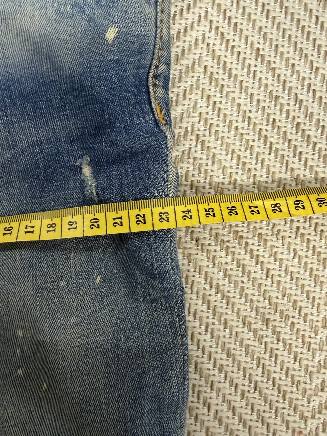 정품) Dsquared2 디스퀘어드2 여성 데님 청바지 36(28) 상품이미지9