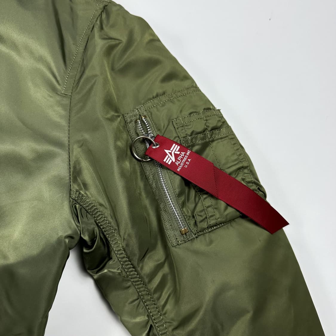 알파인더스트리 리버시블 MA-1 항공점퍼 XS 상품이미지5