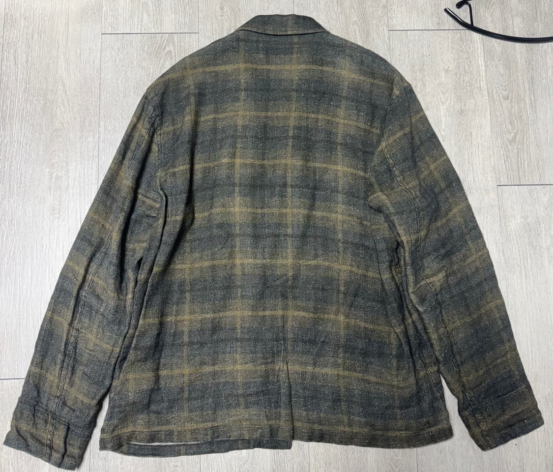 아워레가시 박스 셔츠 미라지 왁스 체크 48 상품이미지2