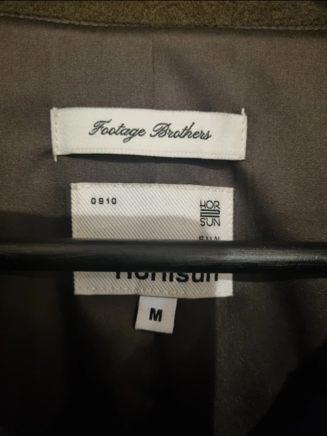 홀리선 풋티지브라더스 발마칸 코트 M 판매 상품이미지4