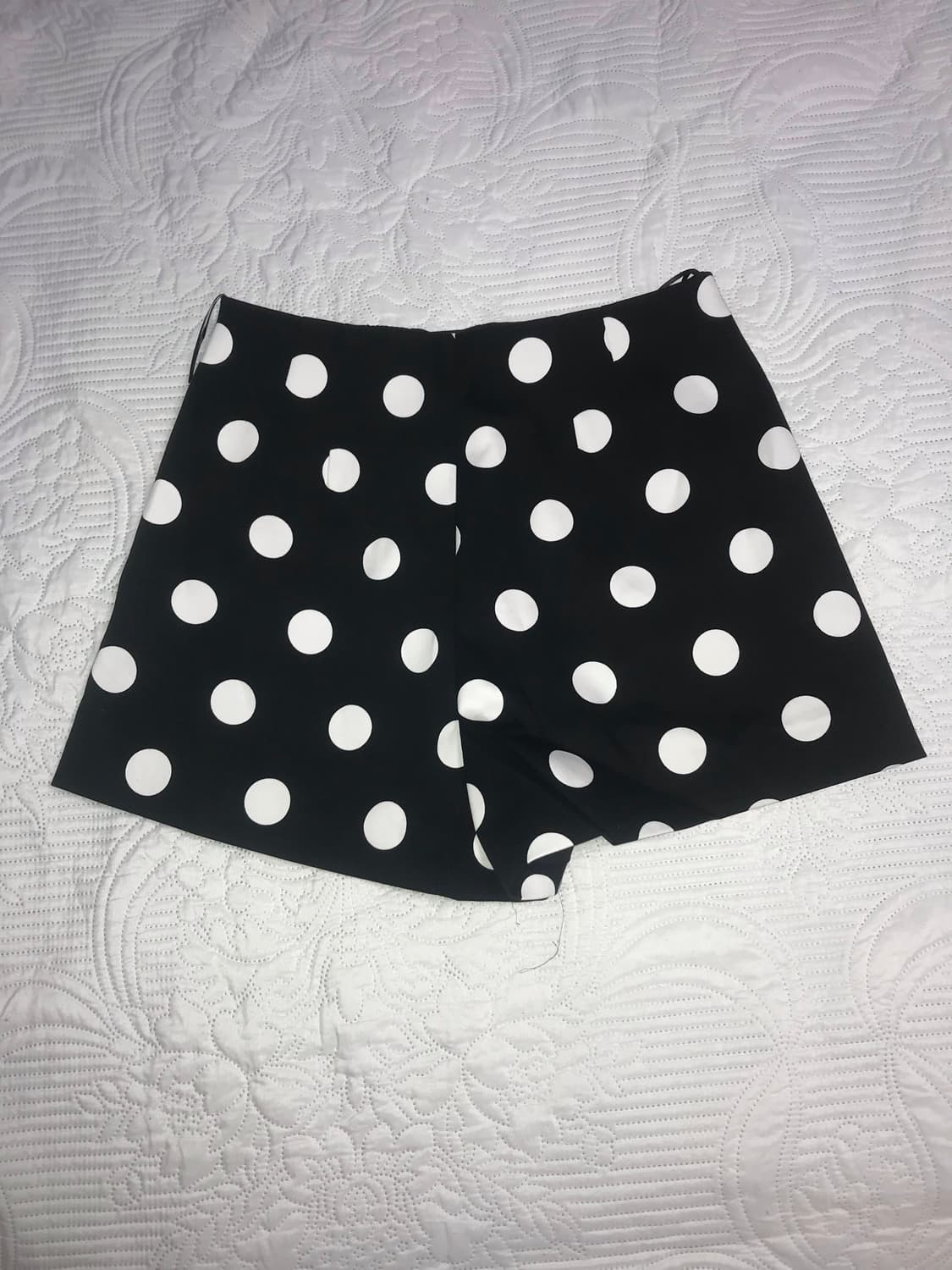 Zara 자라 하이웨스트 쇼츠 반바지 숏팬츠 땡땡이 물방울 상품이미지1