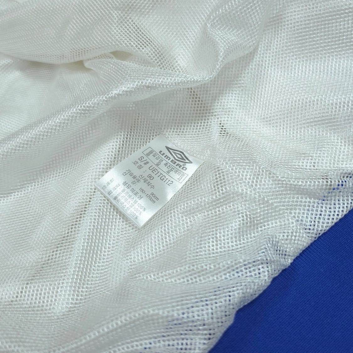 [90] 엄브로 화이트&블루 스웨덴 바람막이 자켓 상품이미지9