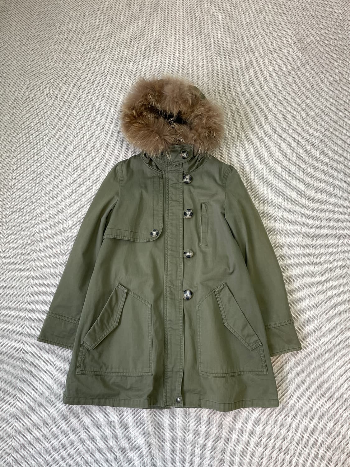 질스튜어트 퍼 트리밍  m51 개 파카  상품이미지1