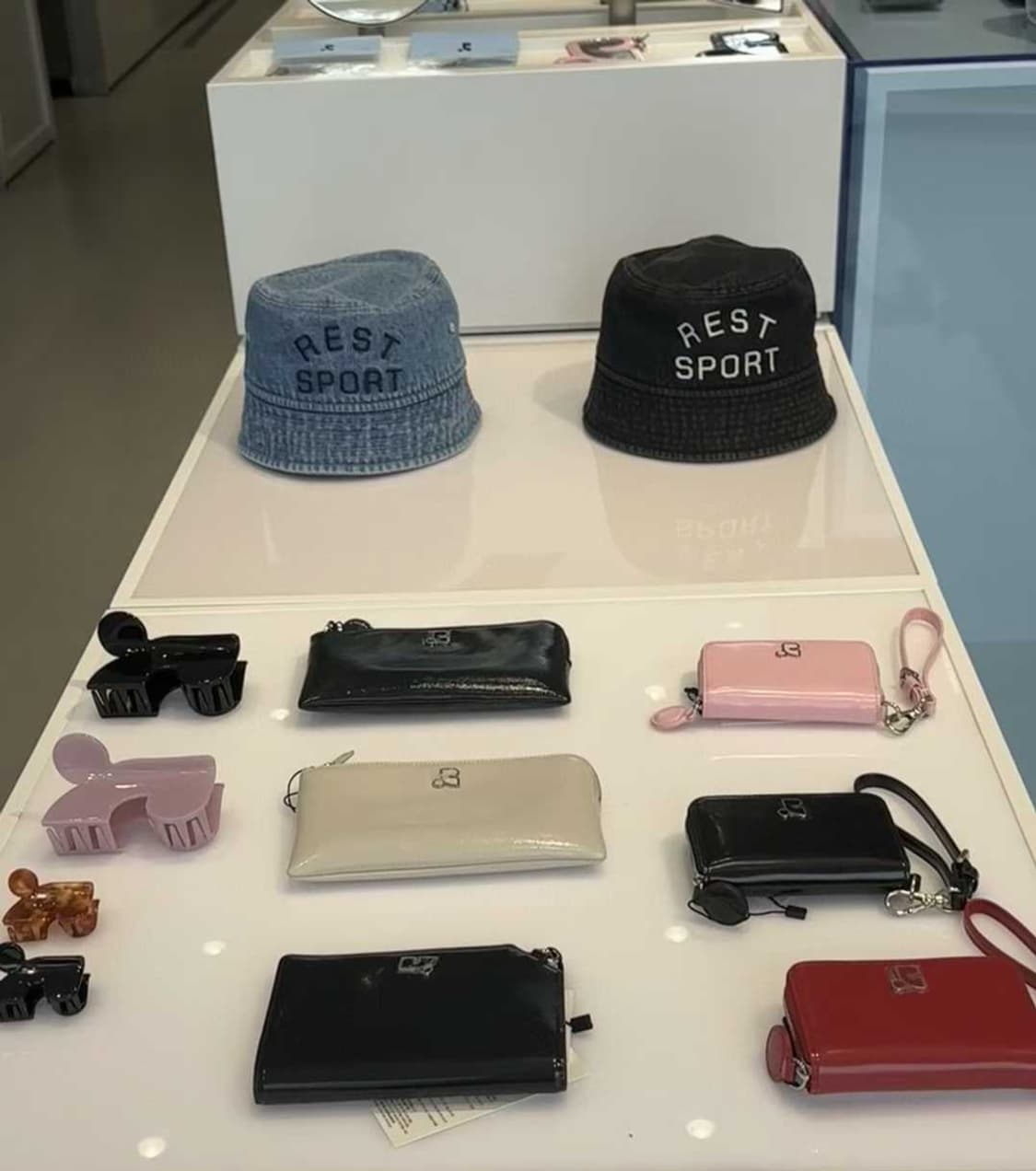 블랙 검정 레스트앤레크레이션 벙거지 어부 데님 모자 상품이미지2