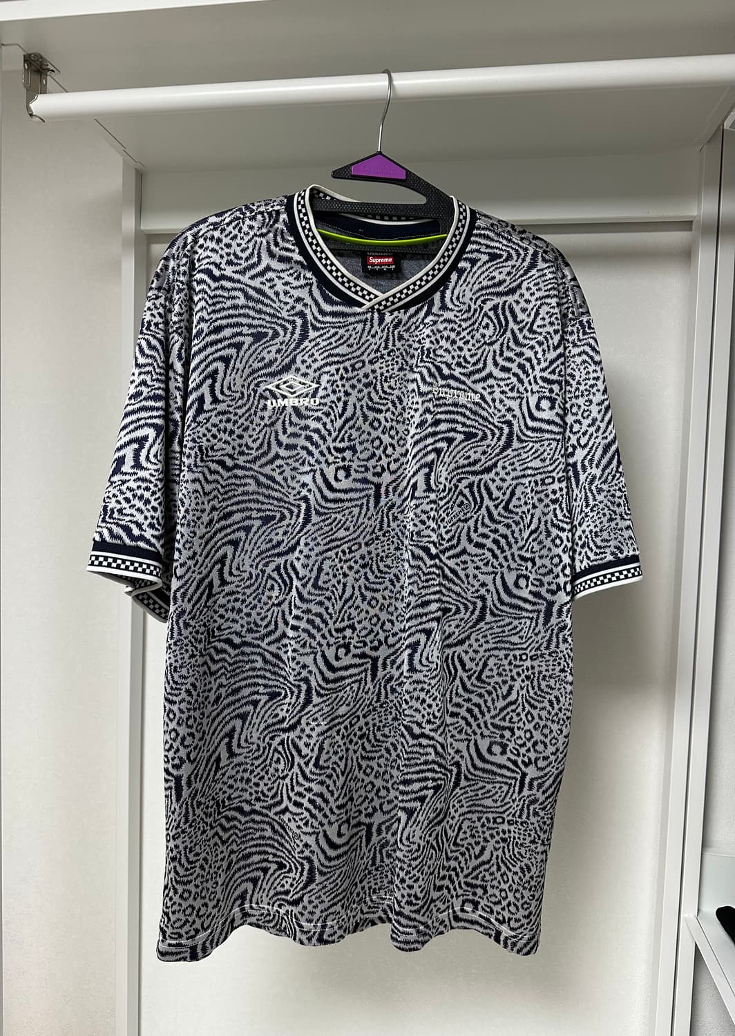 슈프림 엄브로 레오파드 반팔 져지 라지 급처 (매물X) 상품이미지1