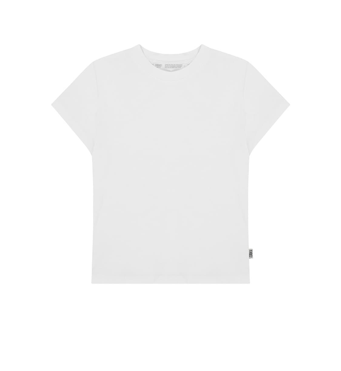 보헤미안서울 베이직 라운드 넥 화이트 상품이미지2