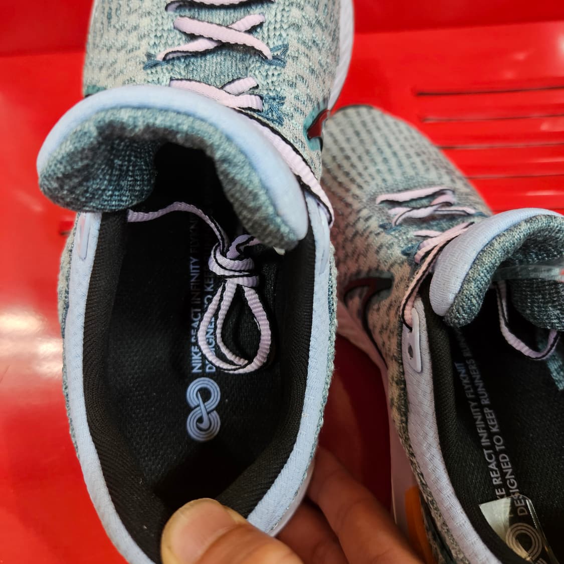 (거의새거)나이키(Nike) 리액트 인피니티 런 플라이니트 240 상품이미지9