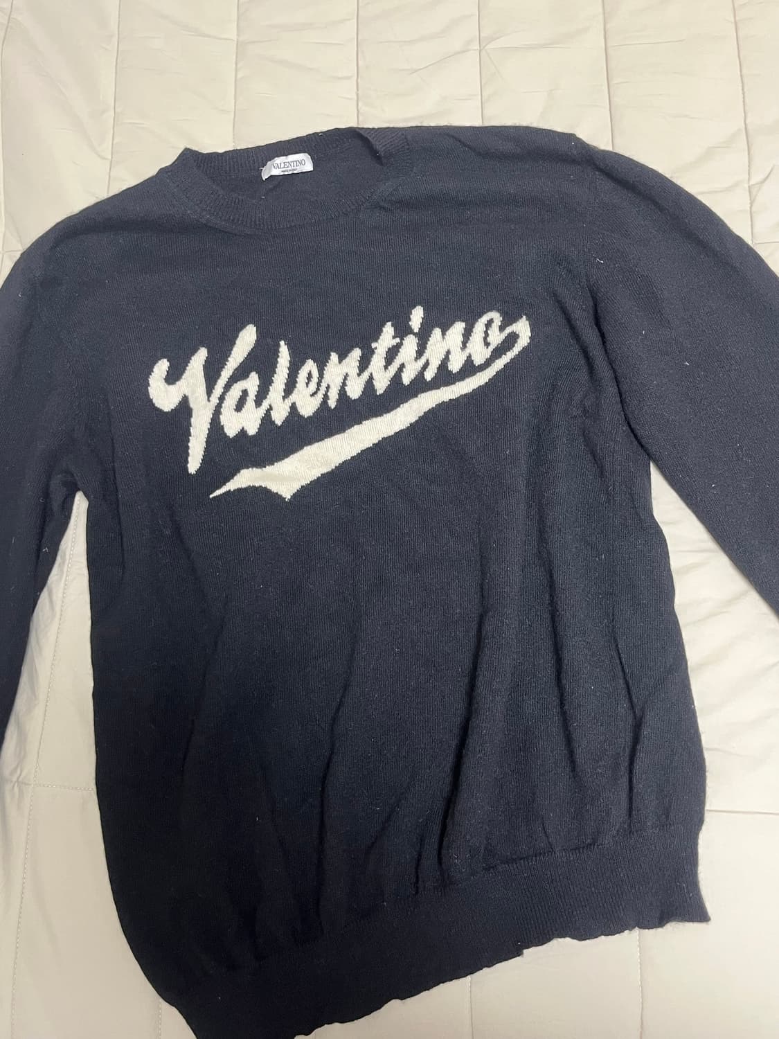 발렌티노 레터링 니트 상품이미지1
