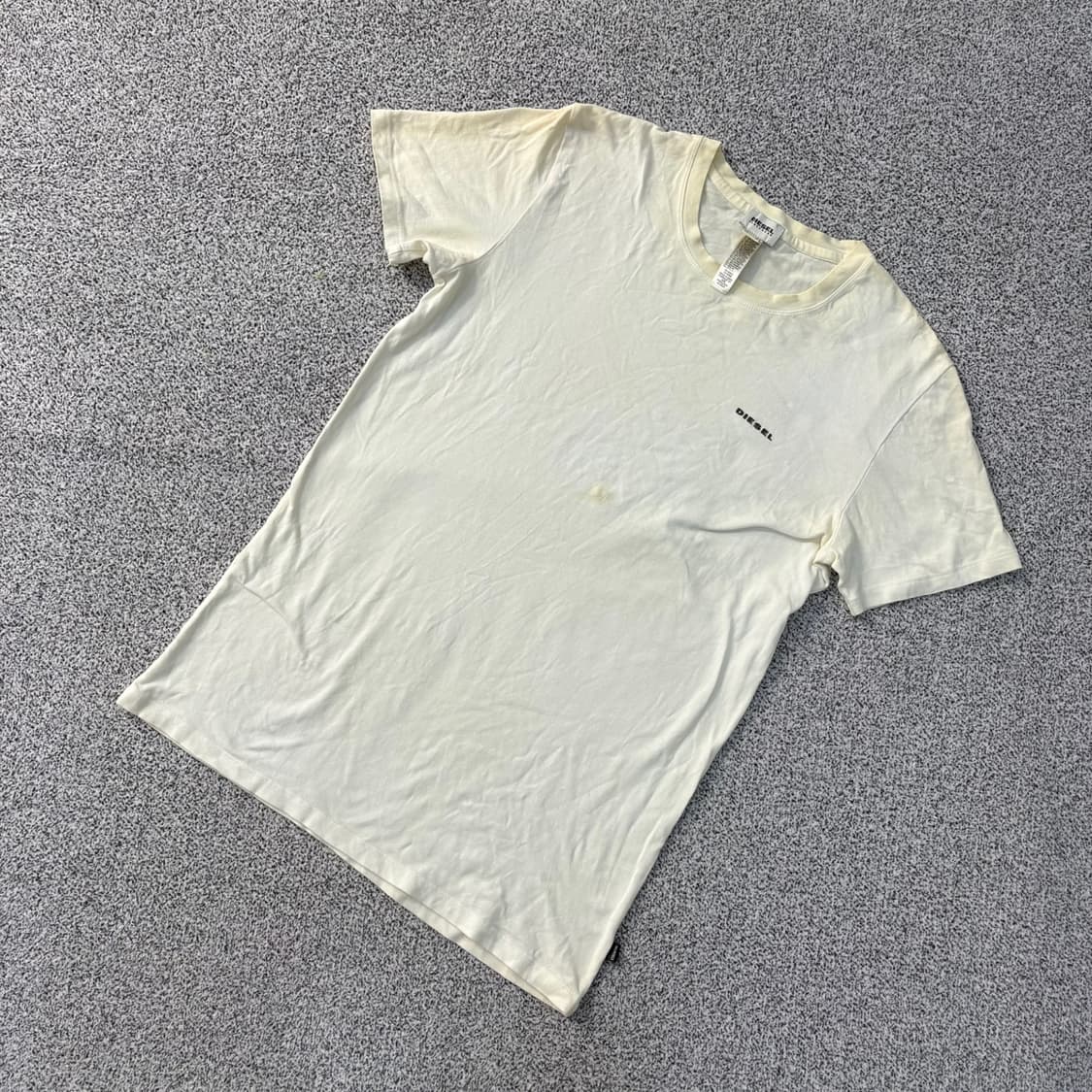 M 디젤 기본 라운드 반팔 티셔츠 0416J 상품이미지1