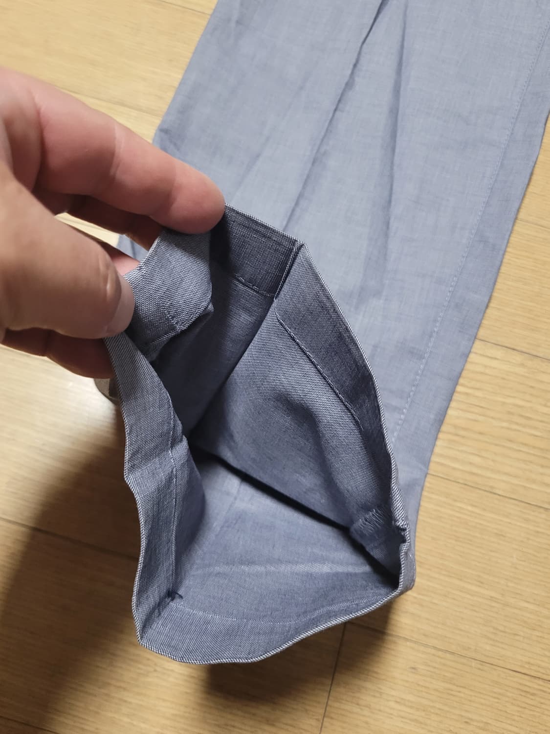 빈폴 남성 그레이 여름 코튼바지 상품이미지4