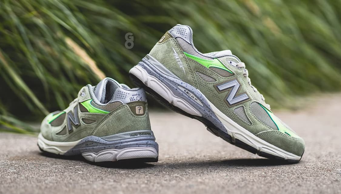 265 뉴발 990v3 파타 올리브 patta olive 상품이미지5