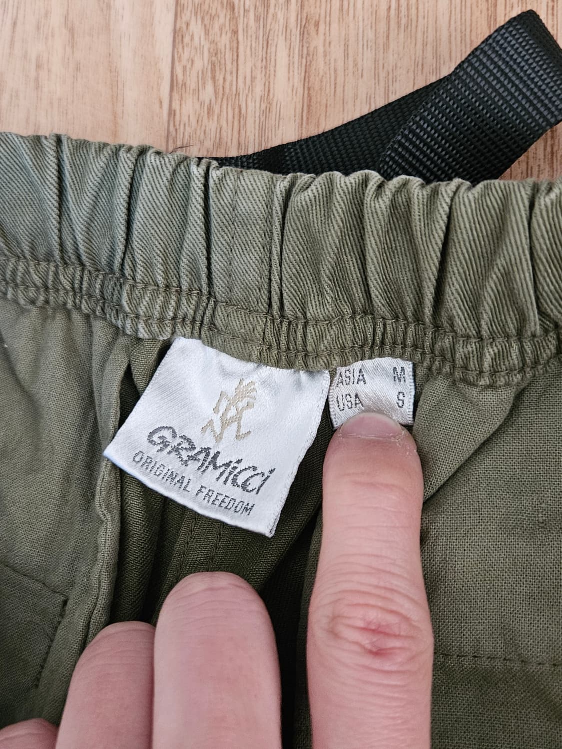 그라미치 와이드 팬츠 M 상품이미지5