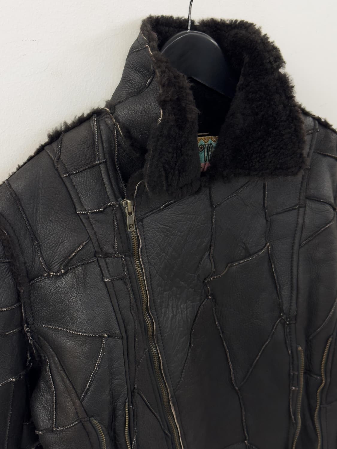 히스테릭 글래머 패치워크 시어링 자켓 상품이미지5