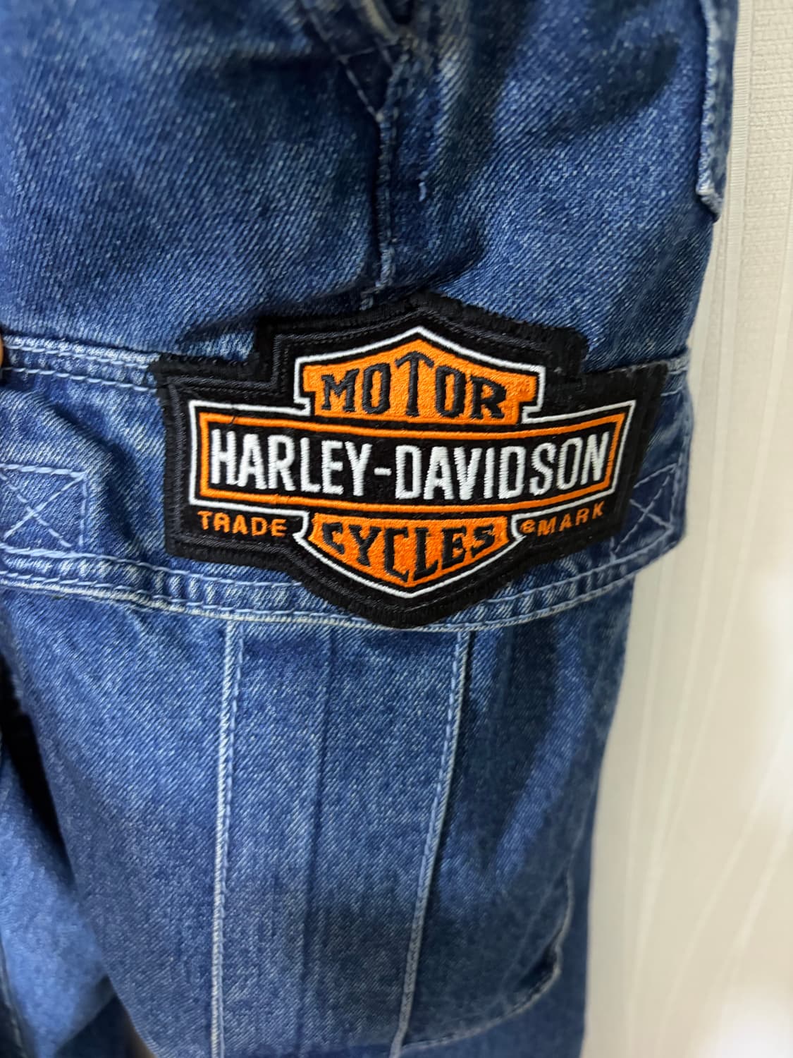 할리데이비슨 카고 데님 조거팬츠 상품이미지4