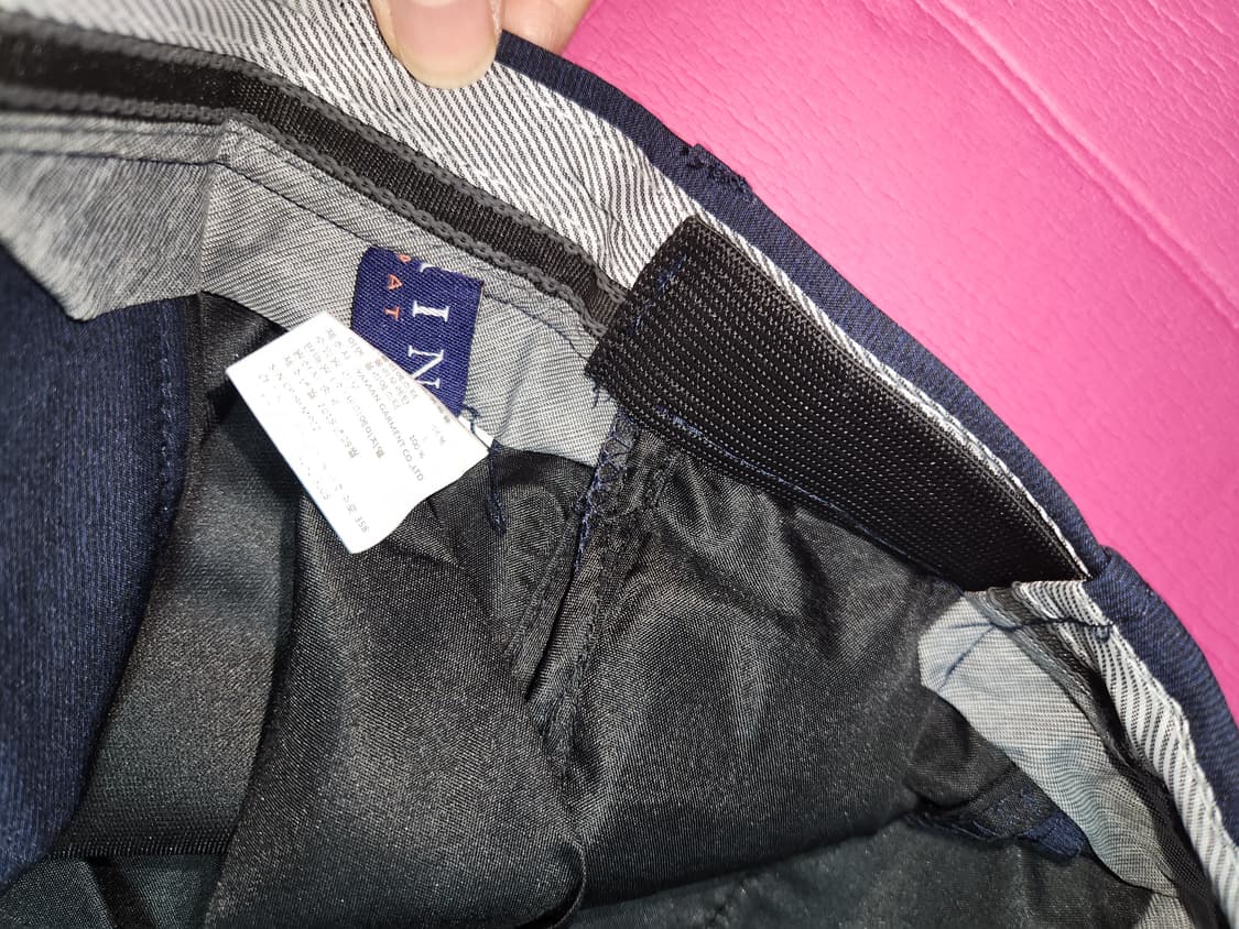 새옷)CERINI 네이비 남성 정장 바지 30새옷)CERINI 네이비 남 상품이미지5