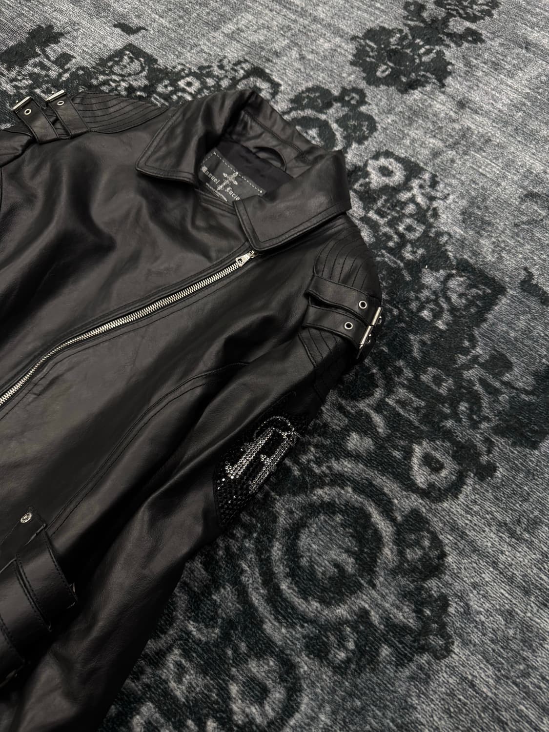 Manuel luciano asymmetry bondage leather 상품이미지4
