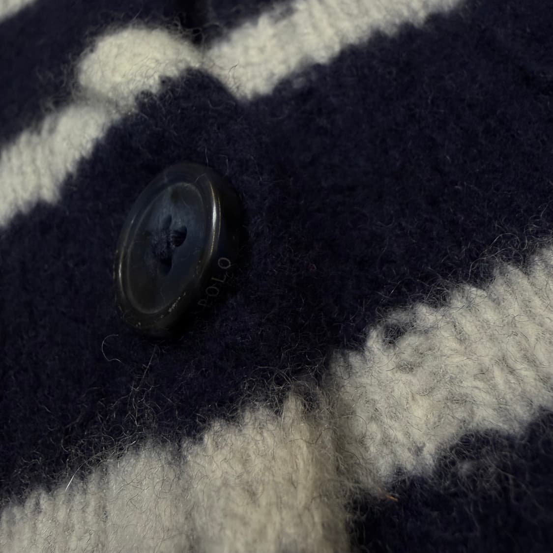 polo 랄프로렌 폴로 스트라이프 케이블 울 캐시미어 가디건 xs 상품이미지4