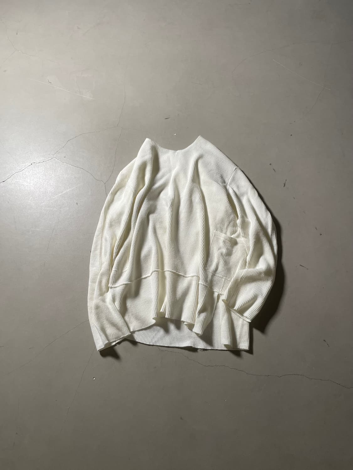 H•d (One-Off) Waffle Fleece Longsleeve 상품이미지1