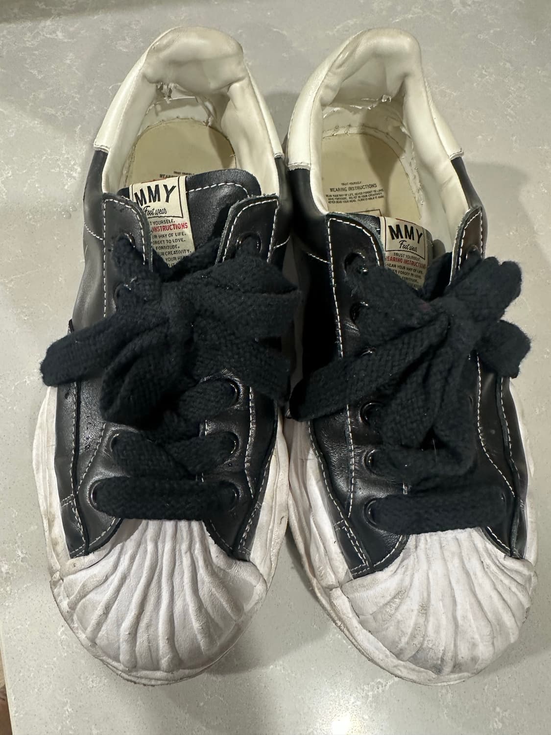 미하라 야스히로 블레이키 레더 스니커즈 42 상품이미지7