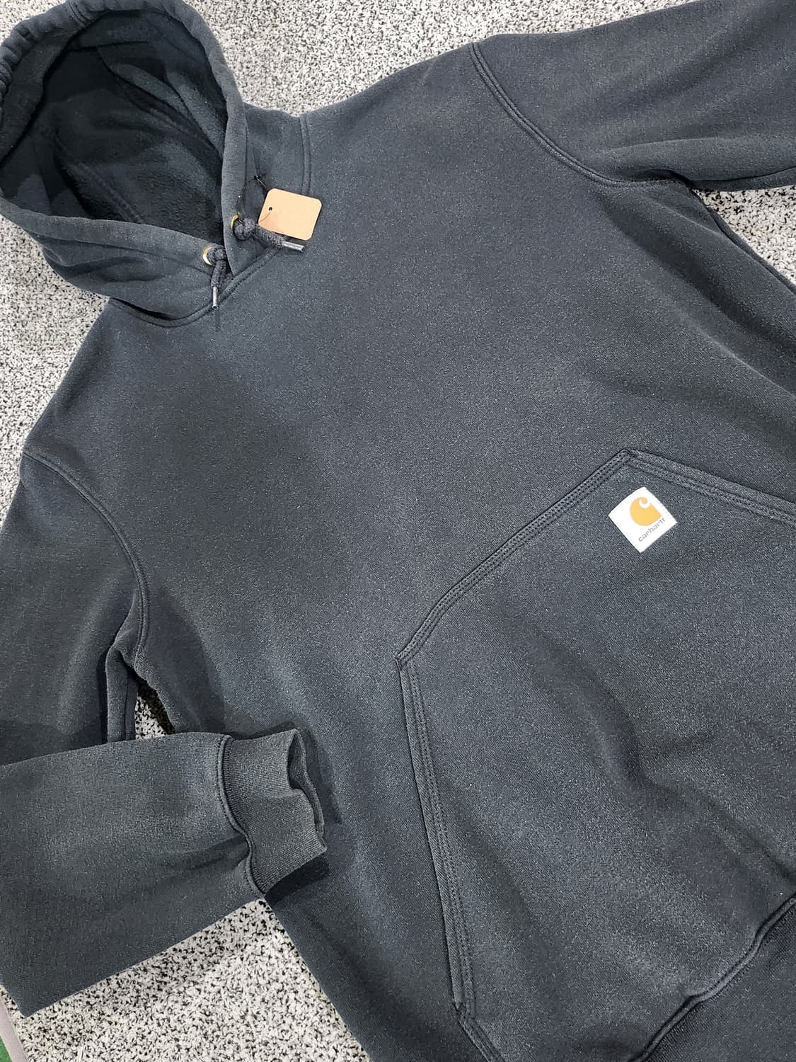 칼하트(Carhartt) 블랙 후드 티셔츠 상품이미지5