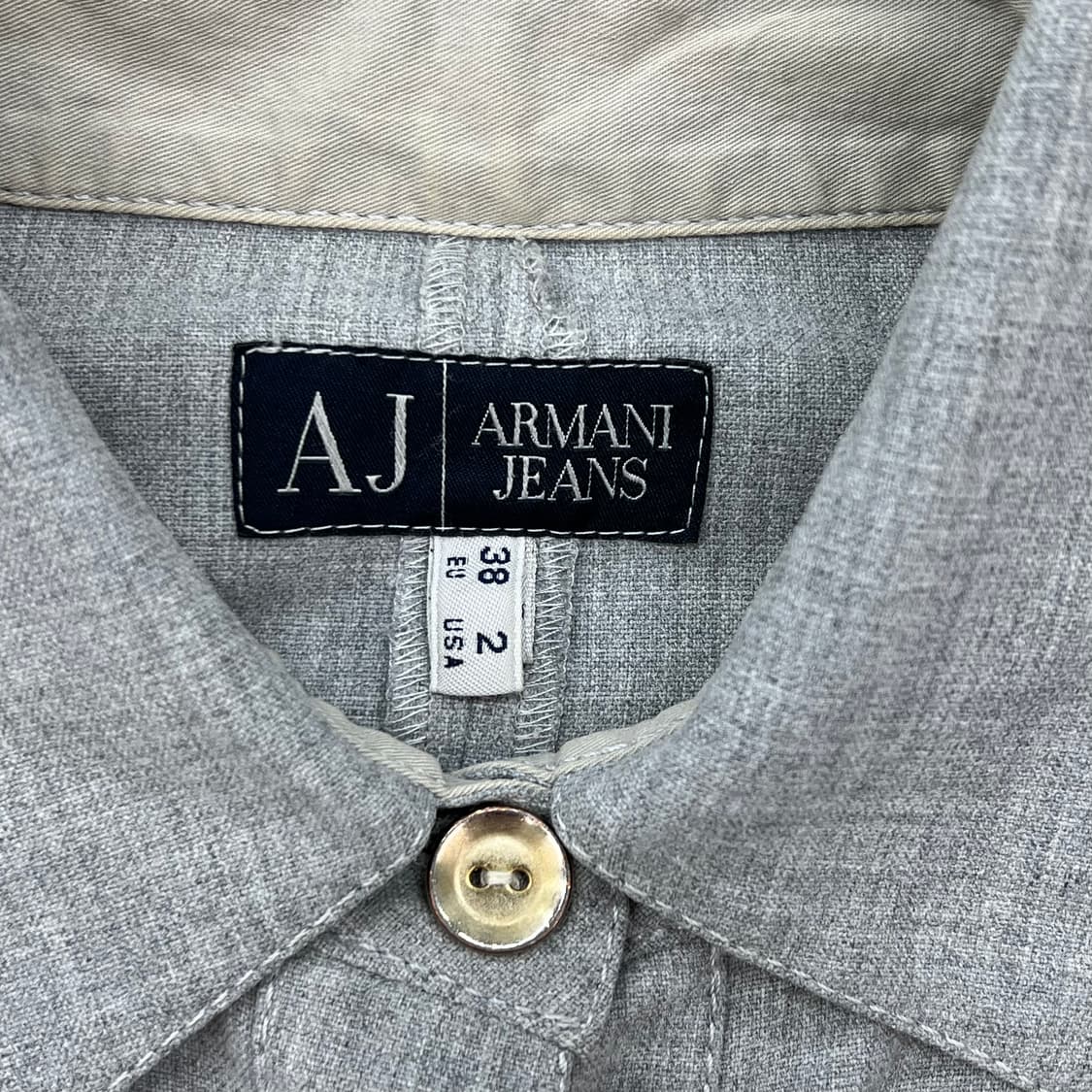 아르마니 진스 투포켓 셔츠원피스 r2620 상품이미지5